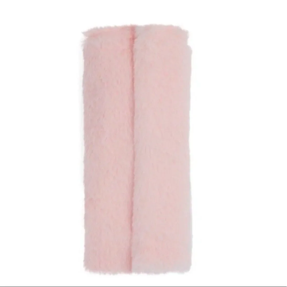 Beautylish Pink Faux Fur Brush Roll